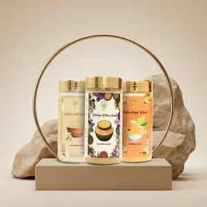 Herbal aura Kasthuri Manjal – Nalangu Maavu – Multani Mitti combo